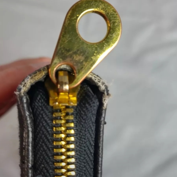 Vtg Coach Clutch Wallet Deep Thread Evening Fashion - Picture 14 of 16